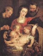 Peter Paul Rubens Holy Family with St.Elizabeth Sweden oil painting reproduction